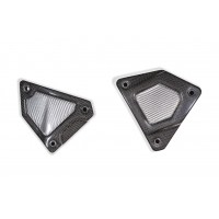 QD Carbon Fiber Side Covers (with Alutech Carbon) for the Indian FTR 1200 (Flat Track Racer)